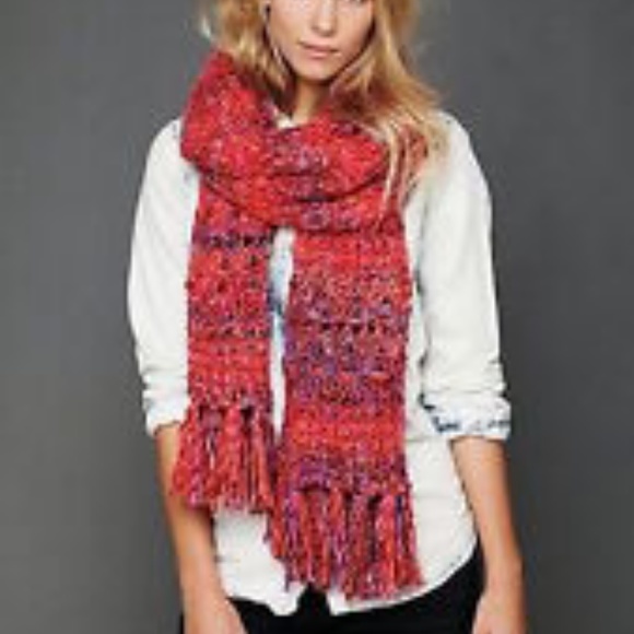 Free People Accessories - Free People Fairytale Forest Wool Blend Scarf